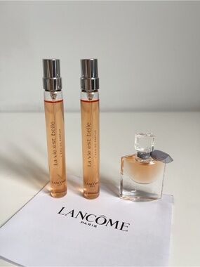 Lancôme La Vie Est Belle
Travel Set 2 x 10ml
Spray + 4ml Mini Dabber